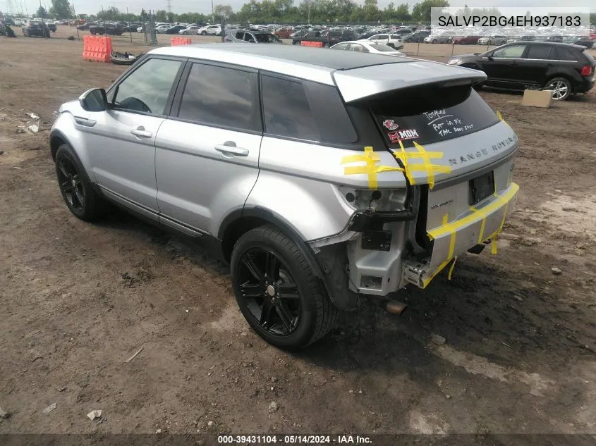 SALVP2BG4EH937183 2014 Land Rover Range Rover Evoque Pure