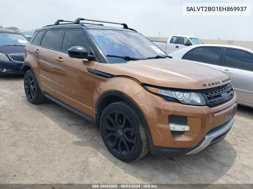 SALVT2BG1EH869937 2014 Land Rover Range Rover Evoque Dynamic