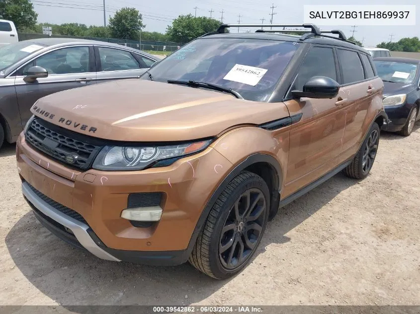 SALVT2BG1EH869937 2014 Land Rover Range Rover Evoque Dynamic