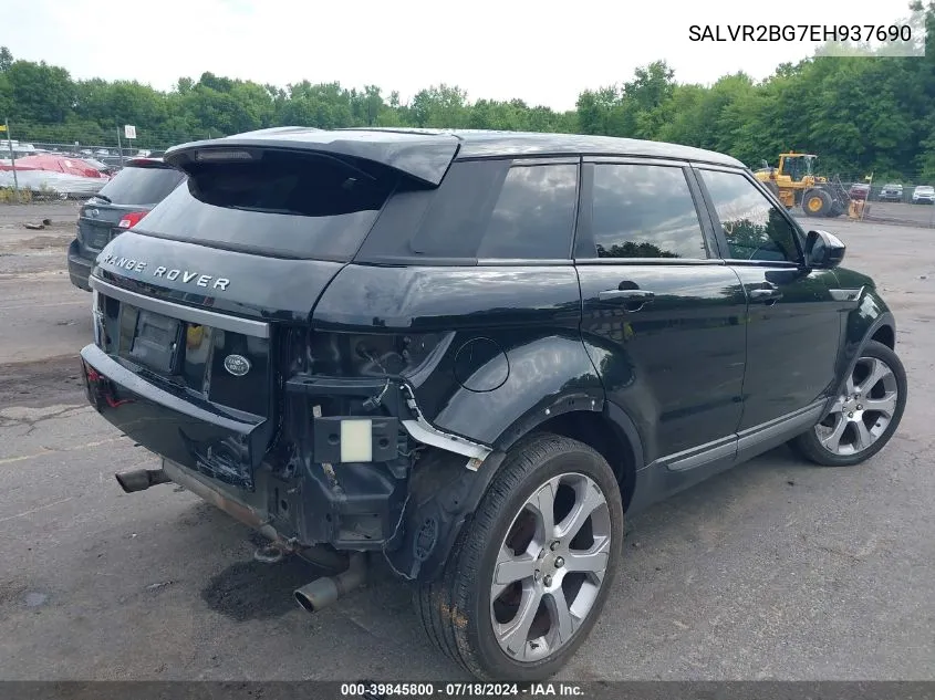 2014 Land Rover Range Rover Evoque Pure VIN: SALVR2BG7EH937690 Lot: 39845800