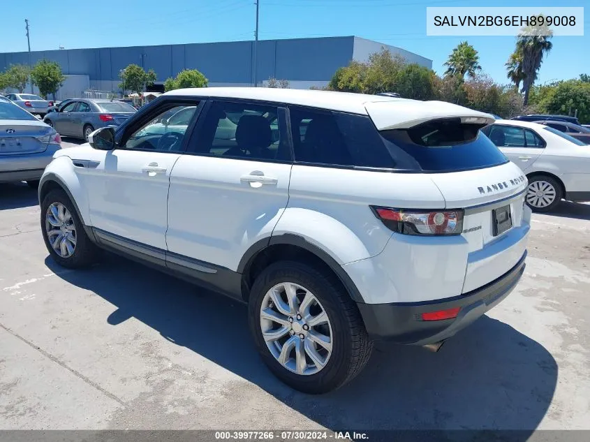 2014 Land Rover Range Rover Evoque Pure VIN: SALVN2BG6EH899008 Lot: 39977266