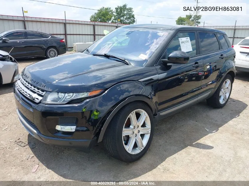 SALVP2BG9EH863081 2014 Land Rover Range Rover Evoque Pure