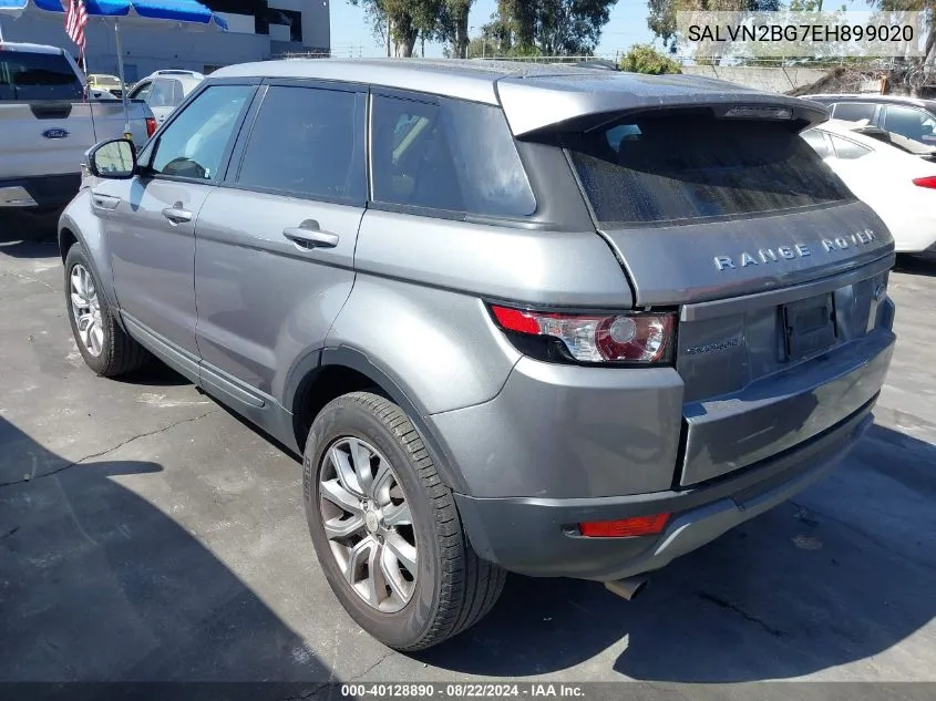 2014 Land Rover Range Rover Evoque Pure VIN: SALVN2BG7EH899020 Lot: 40128890