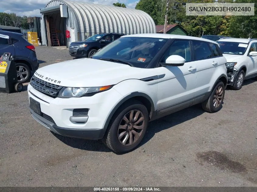 SALVN2BG3EH902480 2014 Land Rover Range Rover Evoque Pure