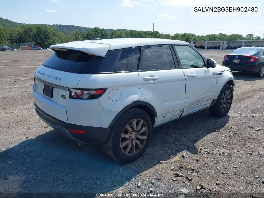 SALVN2BG3EH902480 2014 Land Rover Range Rover Evoque Pure