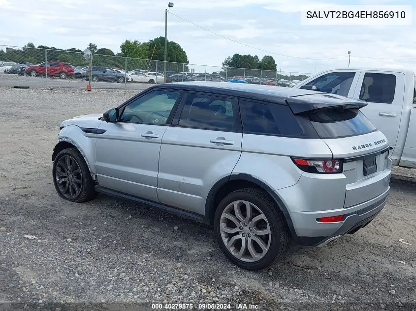 SALVT2BG4EH856910 2014 Land Rover Range Rover Evoque Dynamic