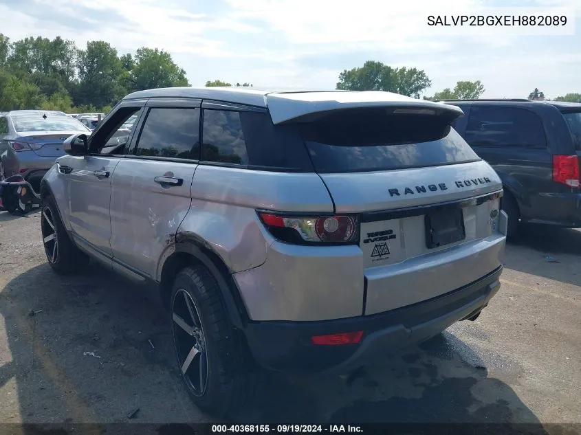 2014 Land Rover Range Rover Evoque Pure VIN: SALVP2BGXEH882089 Lot: 40368155