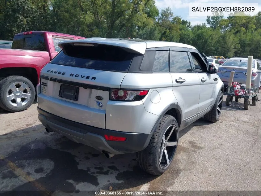 2014 Land Rover Range Rover Evoque Pure VIN: SALVP2BGXEH882089 Lot: 40368155