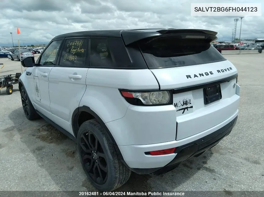 SALVT2BG6FH044123 2015 Land Rover Range Rover Evoque