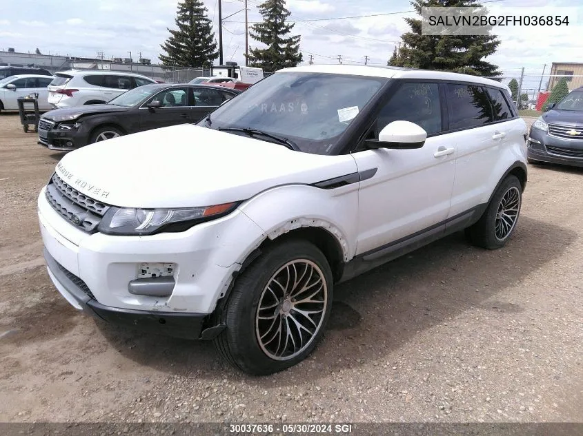 SALVN2BG2FH036854 2015 Land Rover Range Rover Evoque Pure