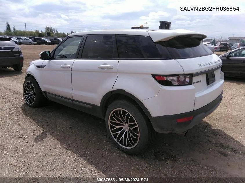 SALVN2BG2FH036854 2015 Land Rover Range Rover Evoque Pure