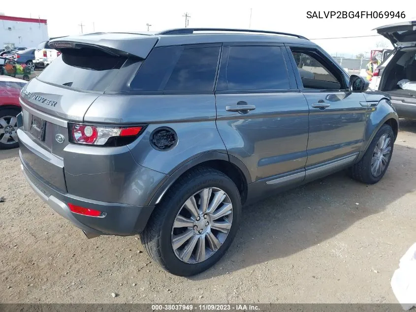 SALVP2BG4FH069946 2015 Land Rover Range Rover Evoque Pure