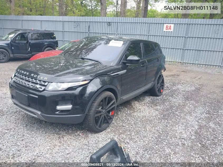 SALVN2BG8FH011148 2015 Land Rover Range Rover Evoque Pure