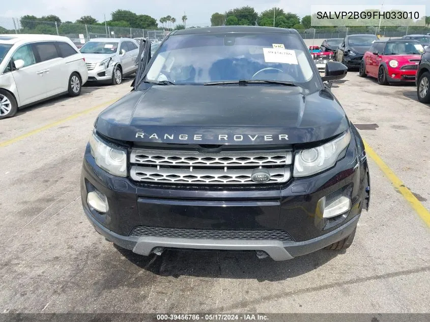 SALVP2BG9FH033010 2015 Land Rover Range Rover Evoque Pure