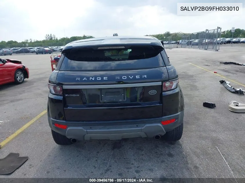 SALVP2BG9FH033010 2015 Land Rover Range Rover Evoque Pure