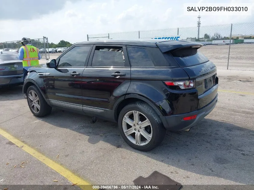 SALVP2BG9FH033010 2015 Land Rover Range Rover Evoque Pure