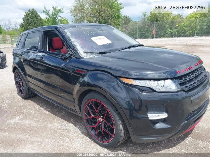 SALVT2BG7FH027296 2015 Land Rover Range Rover Evoque Dynamic