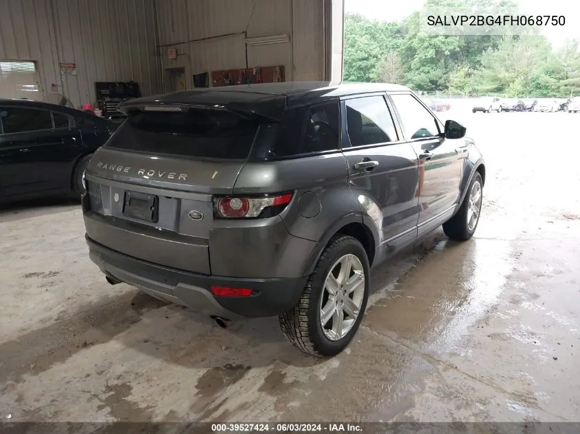 2015 Land Rover Range Rover Evoque Pure VIN: SALVP2BG4FH068750 Lot: 39527424