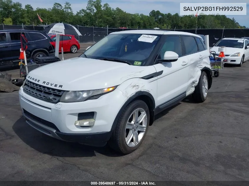 SALVP2BG1FH992529 2015 Land Rover Range Rover Evoque Pure