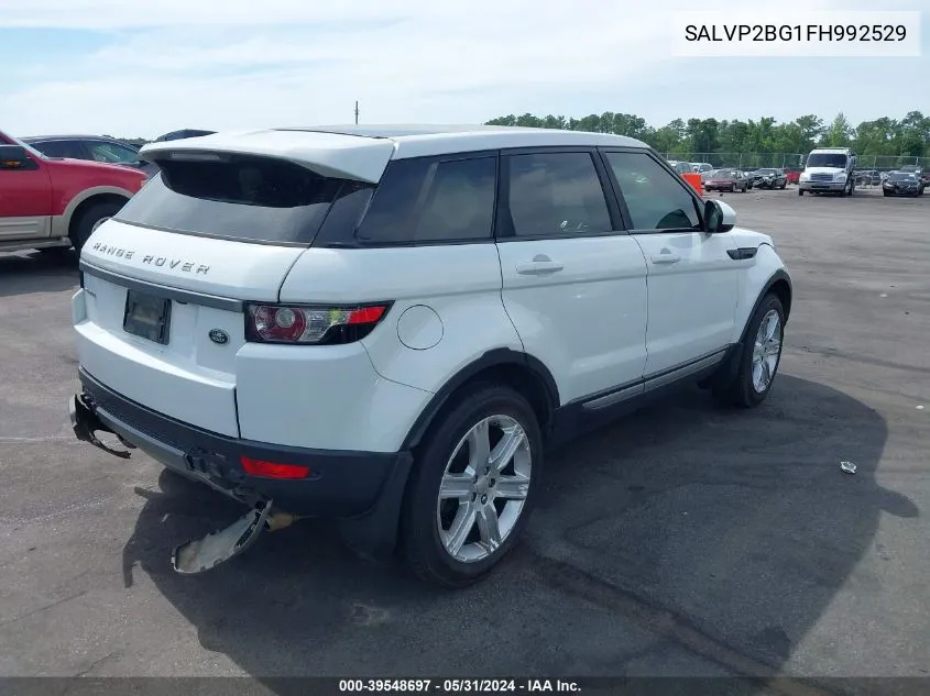 2015 Land Rover Range Rover Evoque Pure VIN: SALVP2BG1FH992529 Lot: 39548697