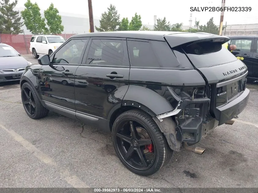 SALVP2BG6FH023339 2015 Land Rover Range Rover Evoque Pure