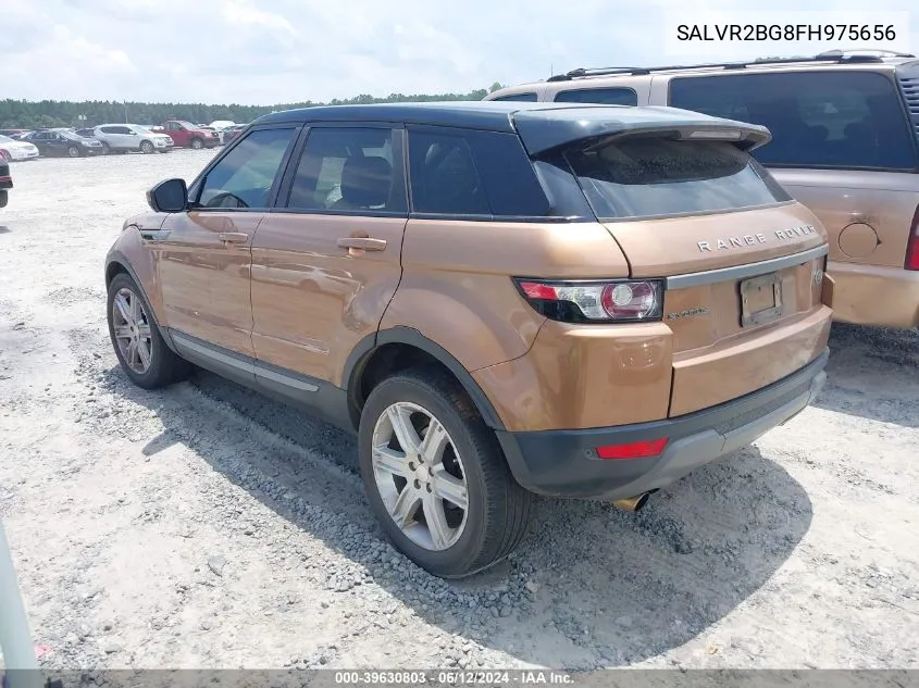 2015 Land Rover Range Rover Evoque Pure VIN: SALVR2BG8FH975656 Lot: 39630803