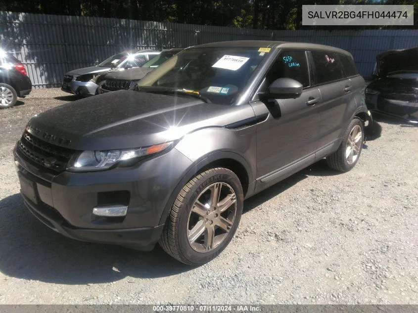 SALVR2BG4FH044474 2015 Land Rover Range Rover Evoque Pure