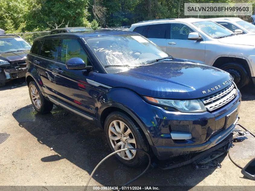 2015 Land Rover Range Rover Evoque Pure VIN: SALVN2BG8FH989603 Lot: 39838436