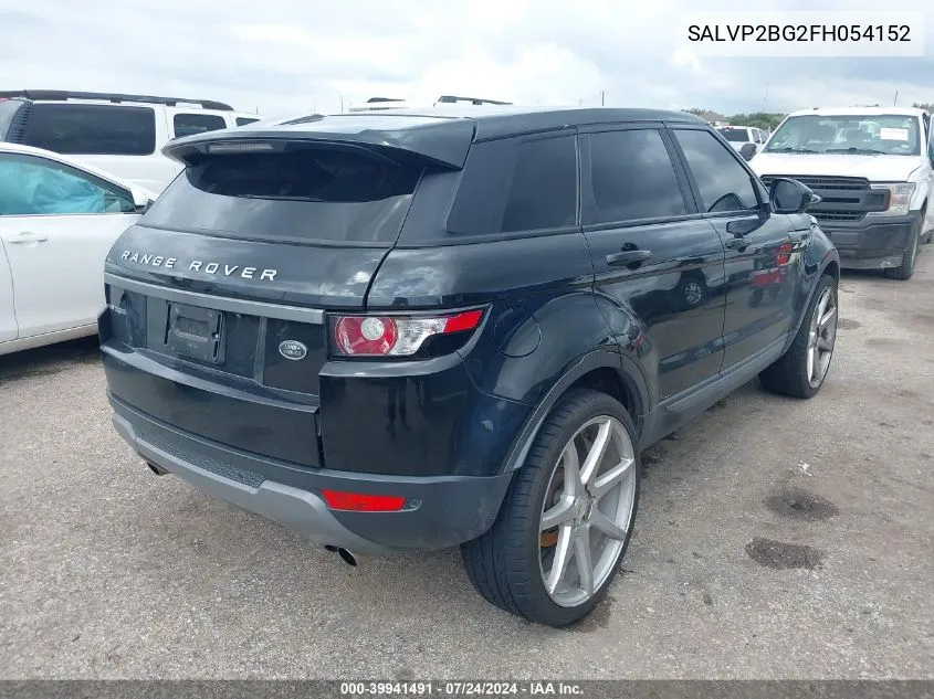 2015 Land Rover Range Rover Evoque Pure VIN: SALVP2BG2FH054152 Lot: 39941491