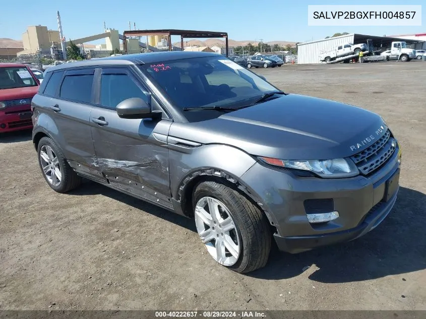 SALVP2BGXFH004857 2015 Land Rover Range Rover Evoque Pure