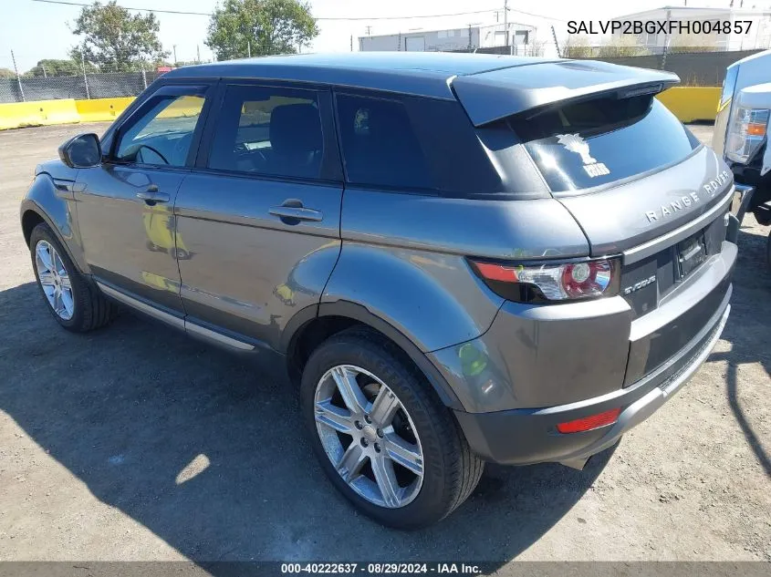 SALVP2BGXFH004857 2015 Land Rover Range Rover Evoque Pure