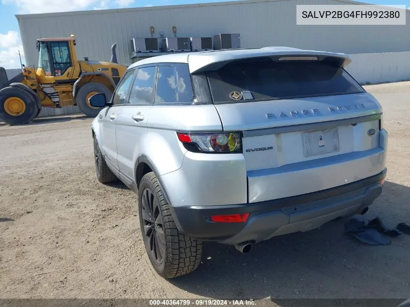 SALVP2BG4FH992380 2015 Land Rover Range Rover Evoque Pure