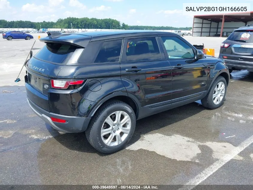 SALVP2BG1GH166605 2016 Land Rover Range Rover Evoque Se/Se Premium