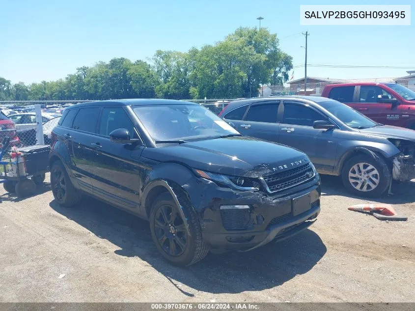 SALVP2BG5GH093495 2016 Land Rover Range Rover Evoque Se/Se Premium