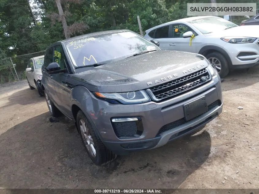 SALVP2BG6GH083882 2016 Land Rover Range Rover Evoque Se/Se Premium