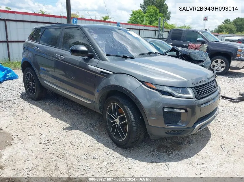 SALVR2BG4GH093014 2016 Land Rover Range Rover Evoque Hse