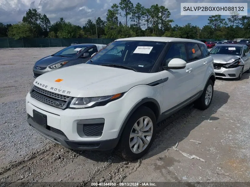 SALVP2BGXGH088132 2016 Land Rover Range Rover Evoque Se/Se Premium