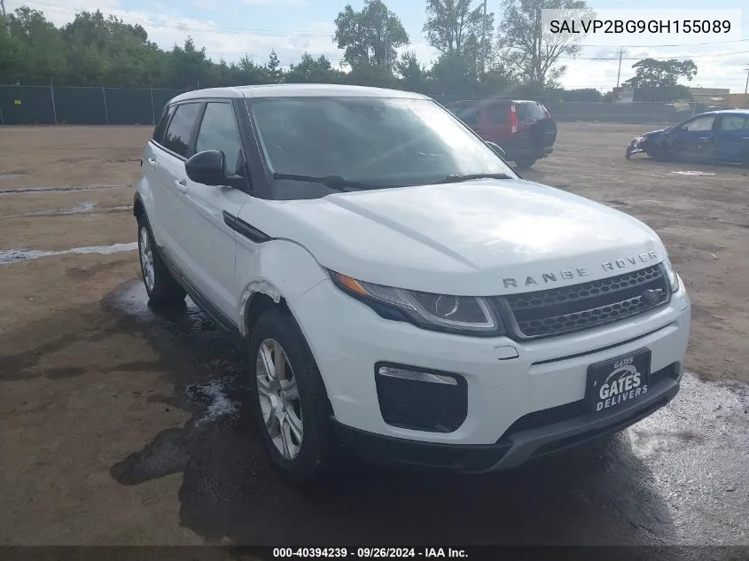 SALVP2BG9GH155089 2016 Land Rover Range Rover Evoque Se/Se Premium