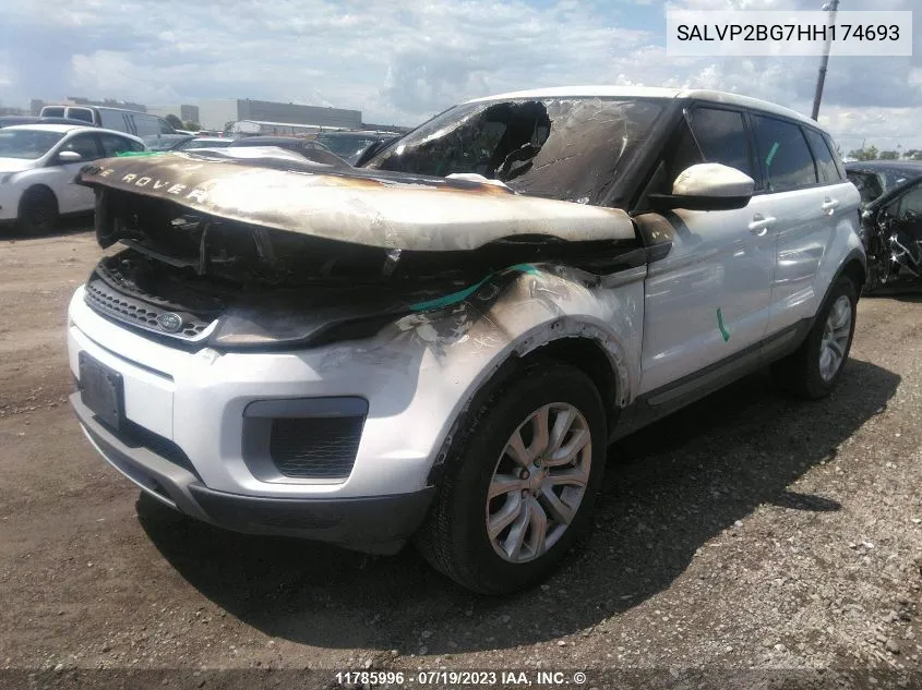 2017 Land Rover Range Rover Evoque S VIN: SALVP2BG7HH174693 Lot: 11785996