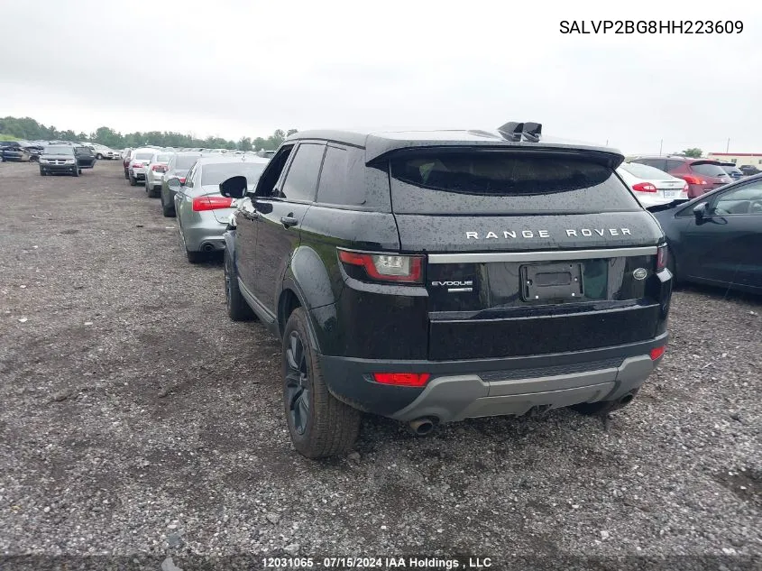 SALVP2BG8HH223609 2017 Land Rover Range Rover Evoque