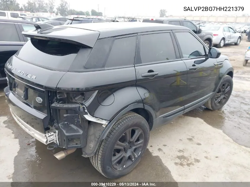 SALVP2BG7HH221379 2017 Land Rover Range Rover Evoque Se/Se Premium