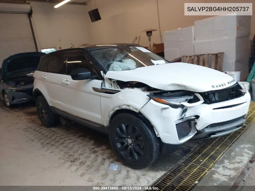 SALVP2BG4HH205737 2017 Land Rover Range Rover Evoque Se/Se Premium