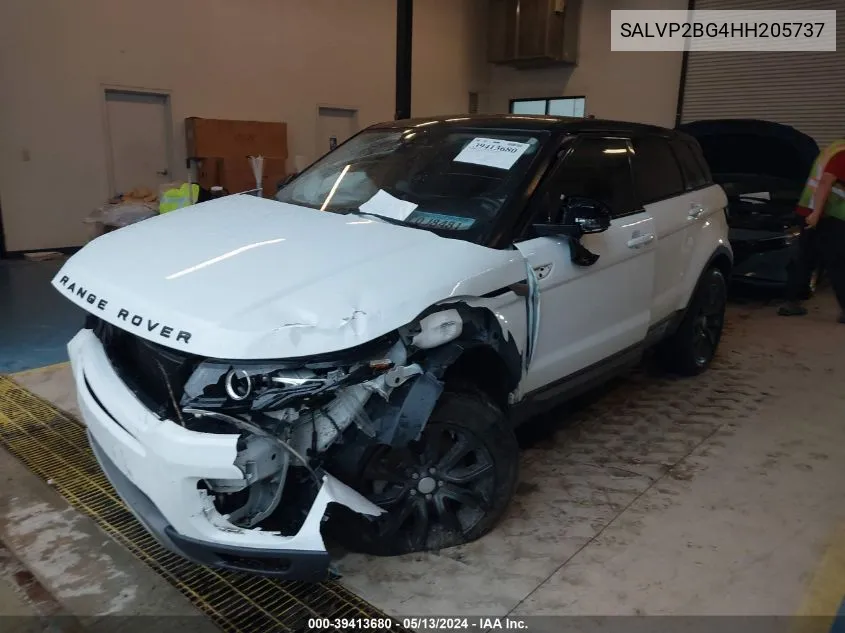 2017 Land Rover Range Rover Evoque Se/Se Premium VIN: SALVP2BG4HH205737 Lot: 39413680