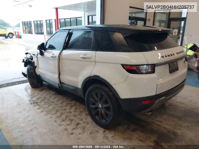 2017 Land Rover Range Rover Evoque Se/Se Premium VIN: SALVP2BG4HH205737 Lot: 39413680