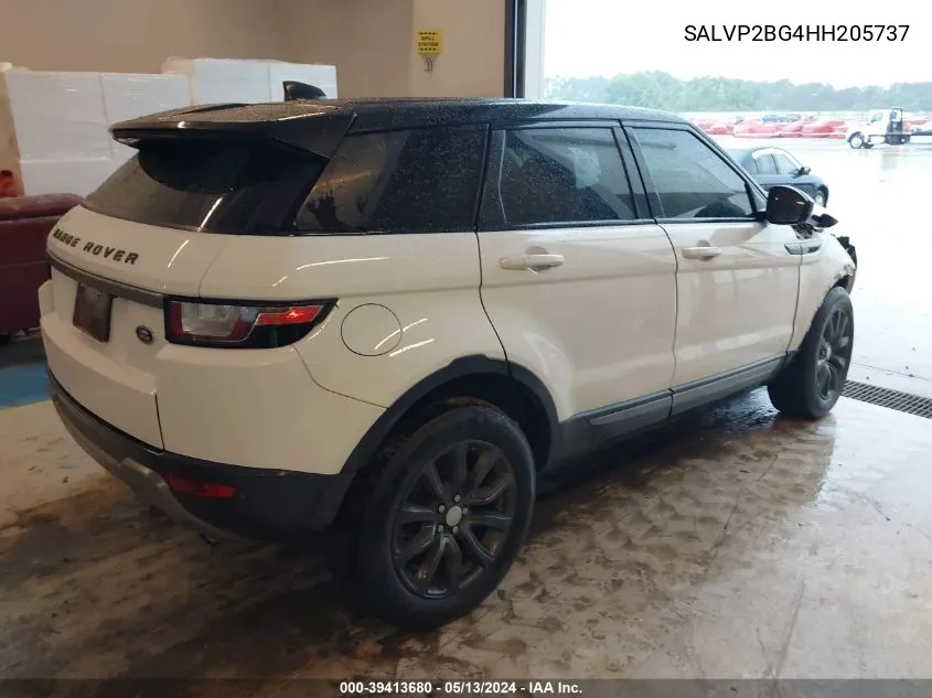 2017 Land Rover Range Rover Evoque Se/Se Premium VIN: SALVP2BG4HH205737 Lot: 39413680