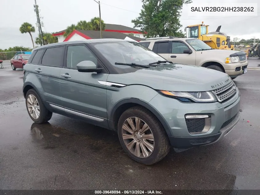 SALVR2BG2HH238262 2017 Land Rover Range Rover Evoque Hse