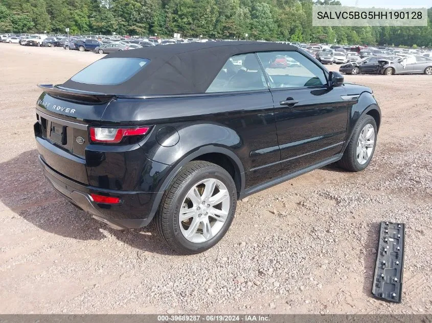 SALVC5BG5HH190128 2017 Land Rover Range Rover Evoque Se Dynamic