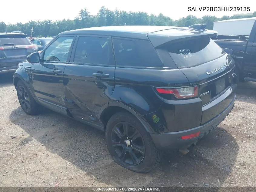 SALVP2BG3HH239135 2017 Land Rover Range Rover Evoque Se/Se Premium