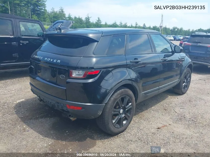 SALVP2BG3HH239135 2017 Land Rover Range Rover Evoque Se/Se Premium