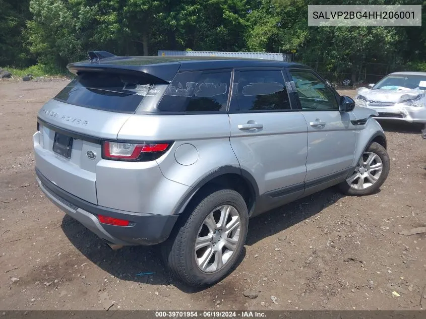 2017 Land Rover Range Rover Evoque Se/Se Premium VIN: SALVP2BG4HH206001 Lot: 39701954